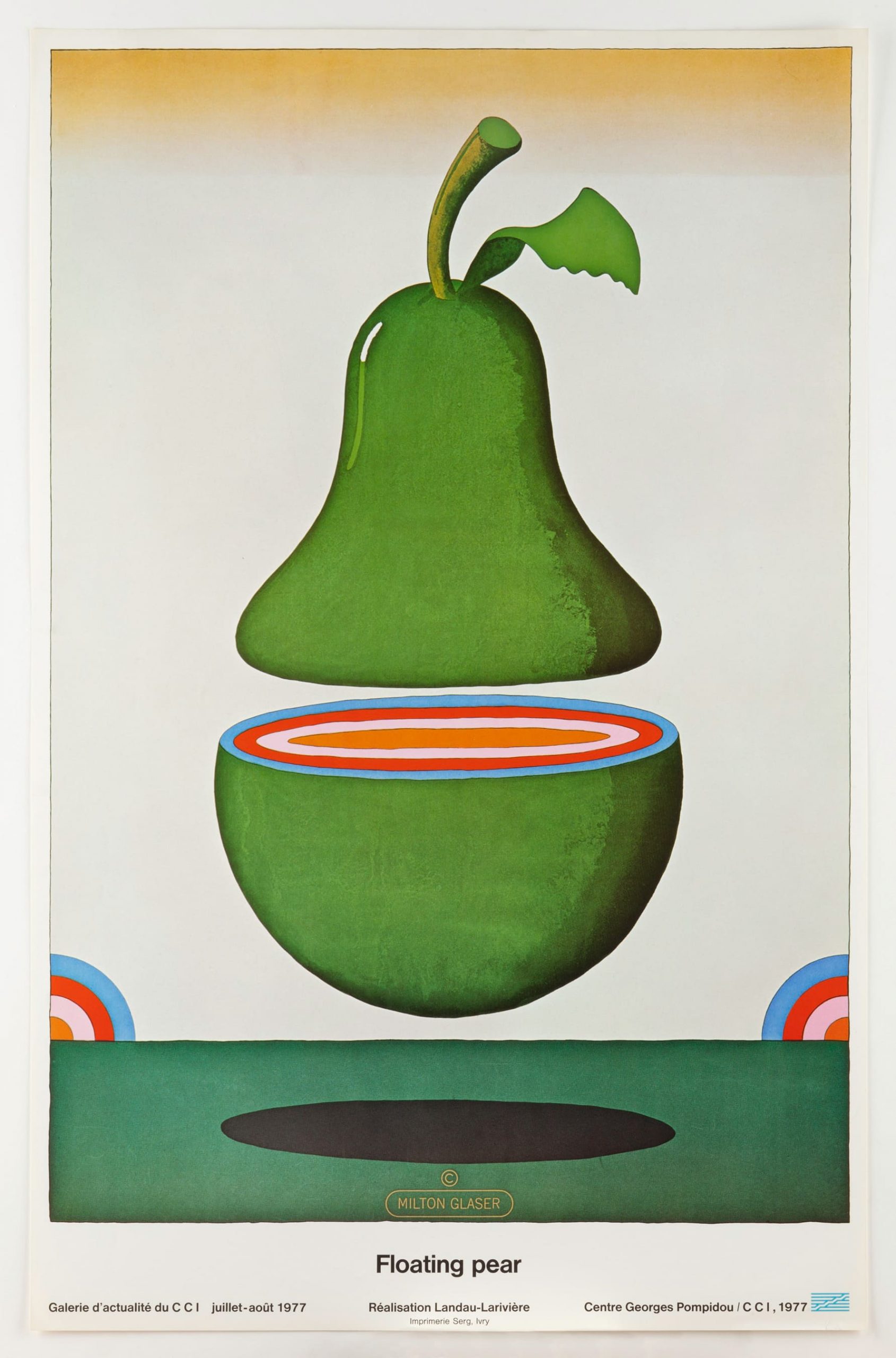 Floating-pear_Milton-Glaser